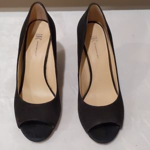 INC international concept black suede shoes